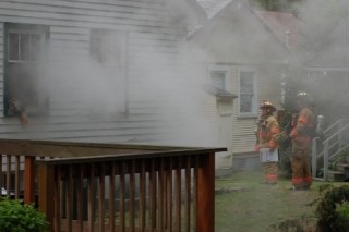 The Bremerton Fire Department responded to a residential fire around 6 p.m.