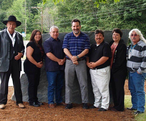 The Suquamish Tribal Council. From left