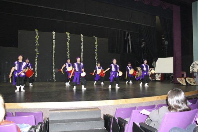 A variety of groups performed May 24 during a celebration of Asian Pacific Islander Heritage Month held at Klahowya Secondary School. The event included poetry