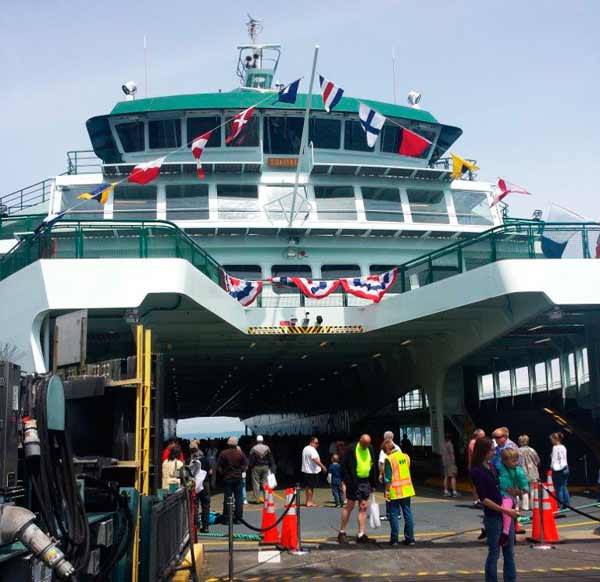 The newly constructed  MV Tokitae is celebrated June 8.