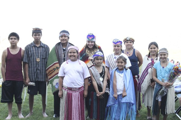 The contestants of Chief Seattle Days Royalty Pageant 2012.