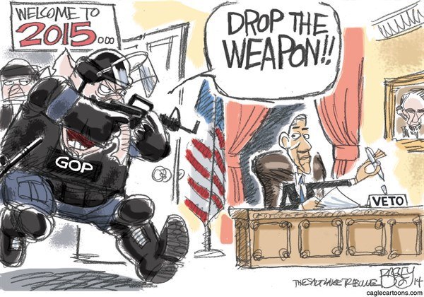 Drop the Weapon | Cartoon | Kitsap Daily News