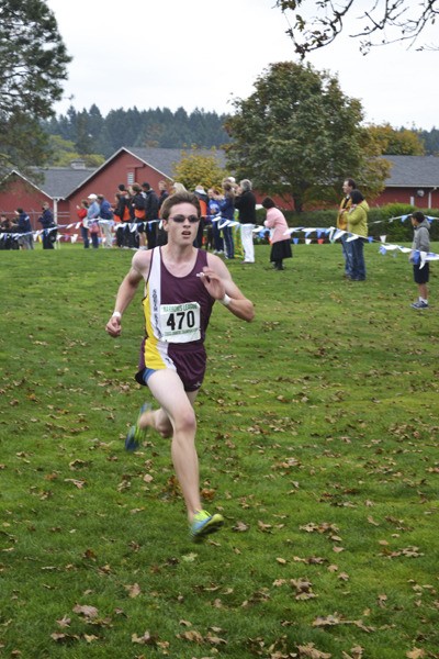 South Kitsap junior LaForrest Church placed 14th in a time of 16 minutes