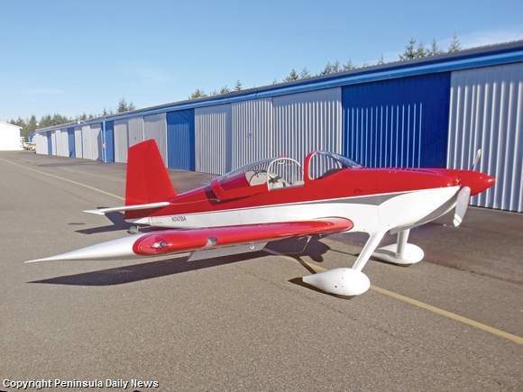 A Van's RV-7 homebuilt aircraft.