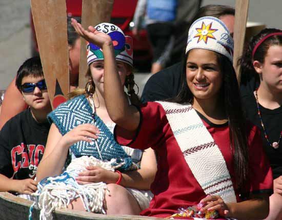 The Chief Seattle Days Parade was held Saturday morning on Suquamish Way.