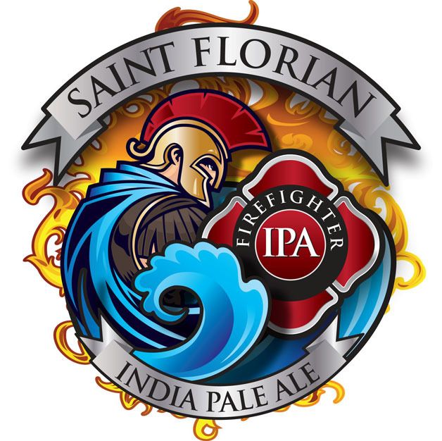 Silver City Brewery's Saint Florian IPA logo