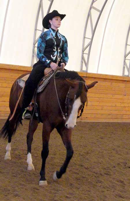 Poulsbo native Lydia Harvey is two points away from competing in the IHSA Regional show in Montana. Harvey placed sixth and third during the show in Twin Falls