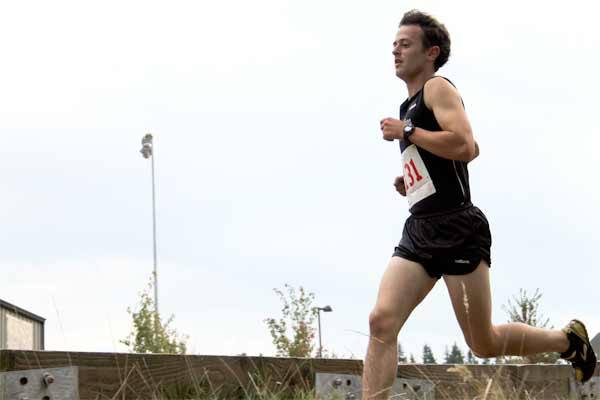 Sequim's Adrian Clifford topped the boys varsity cross country run during the Kingston High School meet Sept. 26. Adrian and the Sequim team took first on the boys' run.