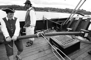 Life aboard a tall ship.