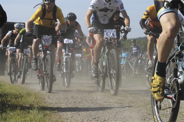 The Stottlemeyer 30/60 Mountain Bike Race in Port Gamble