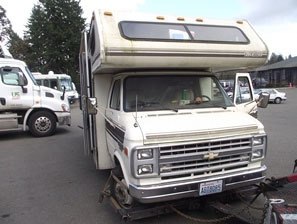 Matthew Earl Allen's RV.