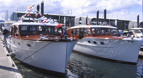 Chris Craft rents out the entire guest moorage at Port Orchard for its annual Pacific Northwest Rendezvous this weekend.