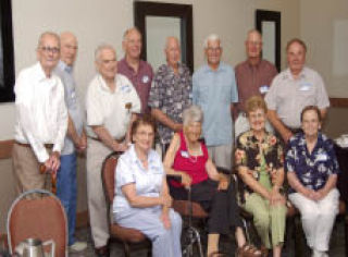 Graduates of Central Kitsap High School’s class of 1944 reunited Wednesday at the Silverdale Beach Hotel.