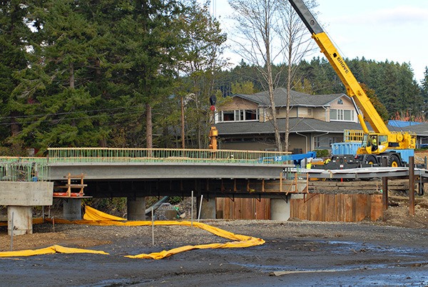 Bucklin Hill Bridge on Oct. 13.