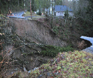 Work on the section of Illahee Road that washed out in the December 2007 storm is expected to begin Monday.