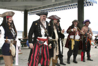 Buccaneers will invade the streets of Port Orchard this weekend as the city again hosts its “Who Killed the  Cap’n?” Murder Mystery Weekend.