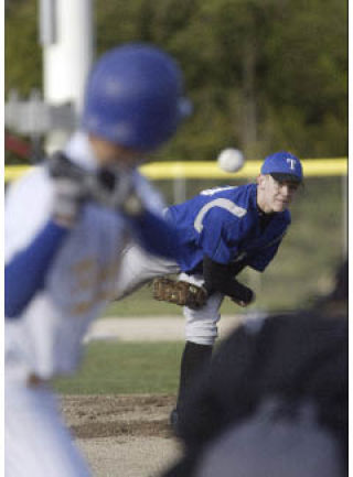 Olympic’s Riley Crow emerged as the leader of the Trojans’ pitching staff as just a sophomore