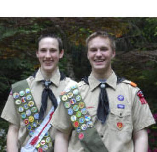 Zachary and Andrew Zollweg will be awarded the rank of Eagle Scout on July 16 at the Eagles Nest in Bremerton. Both boys did their Eagle Scout projects at Anna Smith Children’s Park in conjunction with the Kiwanis Club of Central Kitsap. Andrew installed a 120-foot rail fence to stop erosion along the bank and Zachary redid four picnic tables