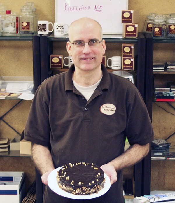 Matt Carter runs Carter’s Chocolates