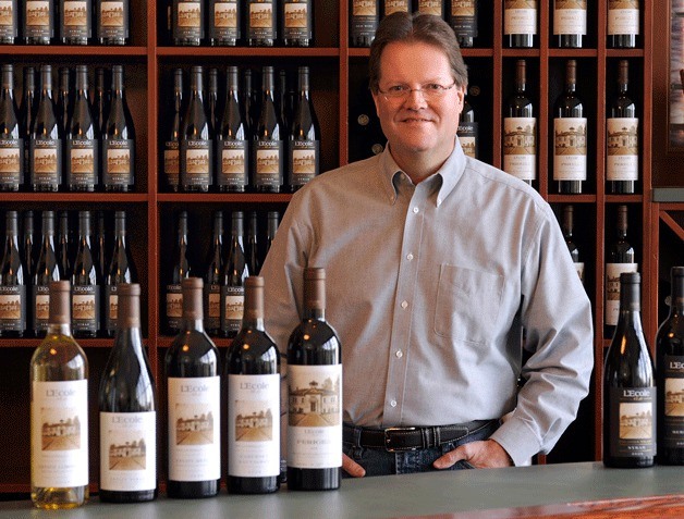 Marty Clubb owner and head winemaker of L’Ecole winery.