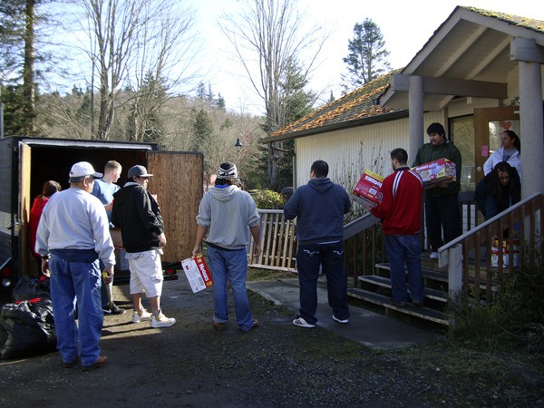 Members of the Port Gamble S’Klallam Tribe have stepped up to help those affected by the Feb. 12 fire in White Swan