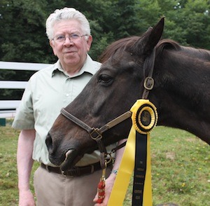 Herman Aguayo and his horse