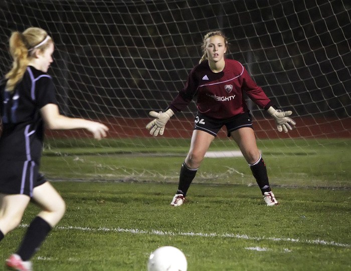 South Kitsap senior goalkeeper Bri Smallige