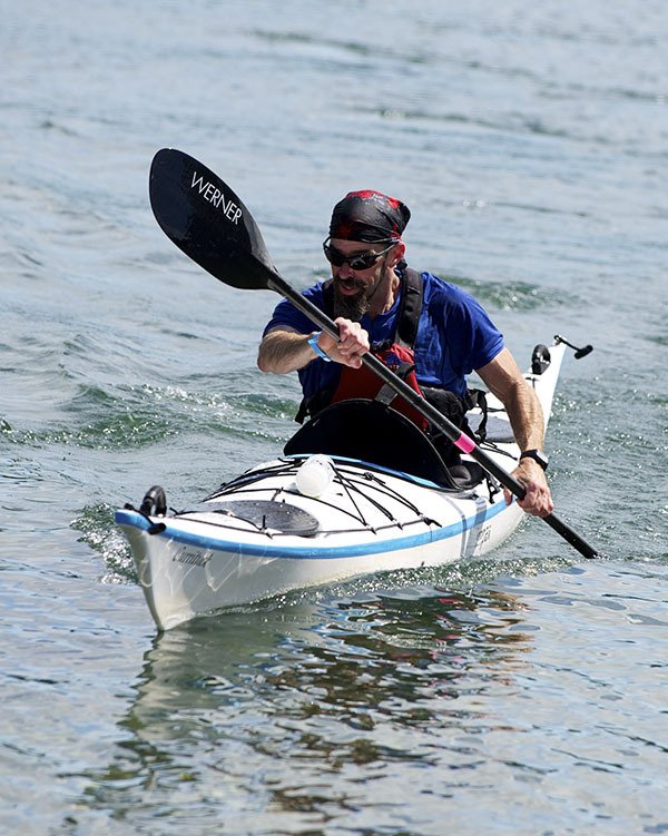 Port Gamble Bay is part of an extensive water trail accessible throughout Kitsap County. This photo was taken at the bay during the 2012 NW Adventure Race.