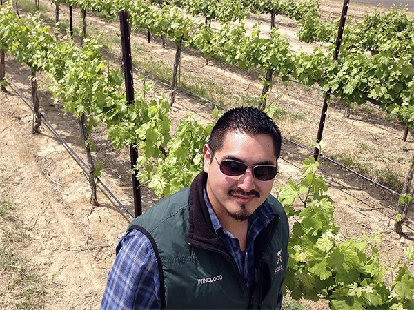 Victor Palencia is the head winemaker for Jones of Washington