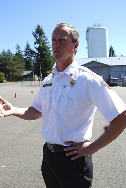 South Kitsap Fire and Rescue Chief Steven Wright