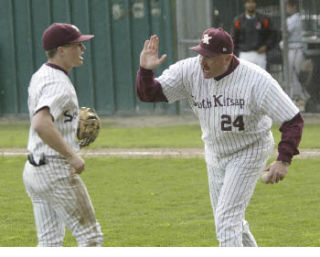 South Kitsap baseball coach Jim Fairweather guided the Wolves to a 15-6 record and a state appearance this year.