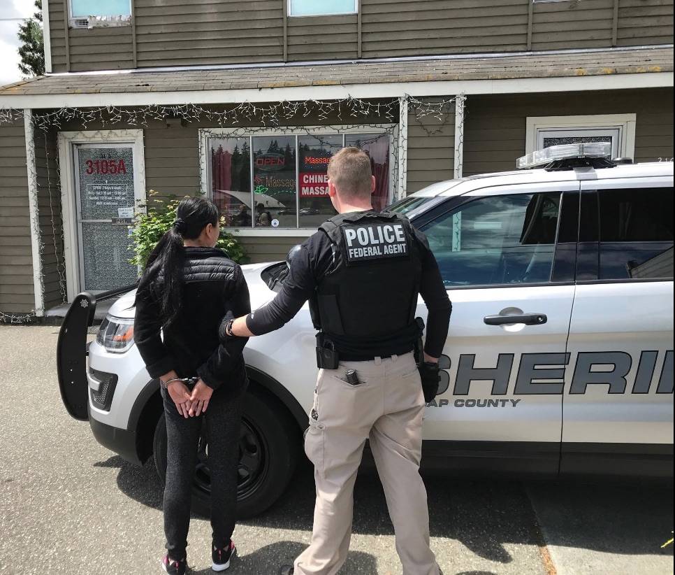 Illegal massage parlors busted across Kitsap County