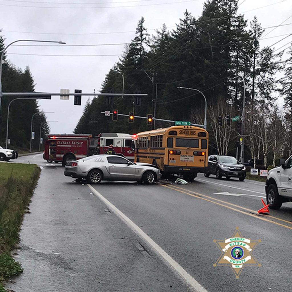 Cksd School Bus Involved In Vehicle Collision No Injuries Reported