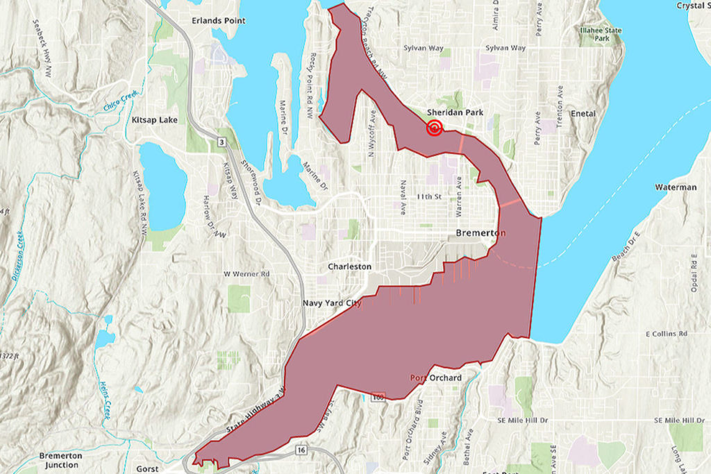 No-contact advisory for Sinclair Inlet and Port Washington Narrows ...