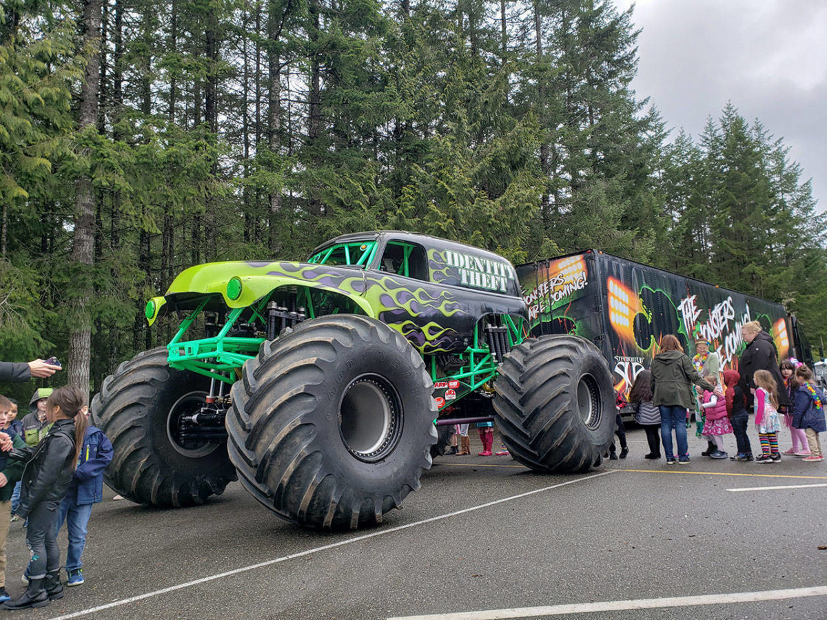 Vinland Elementary gets a visit from a monster truck Kitsap Daily News