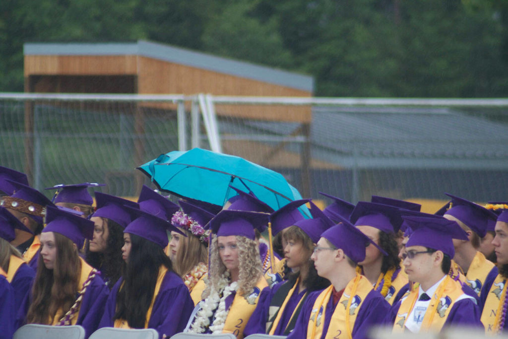 Rain doesn’t dampen spirits of North Kitsap graduates Kitsap Daily News