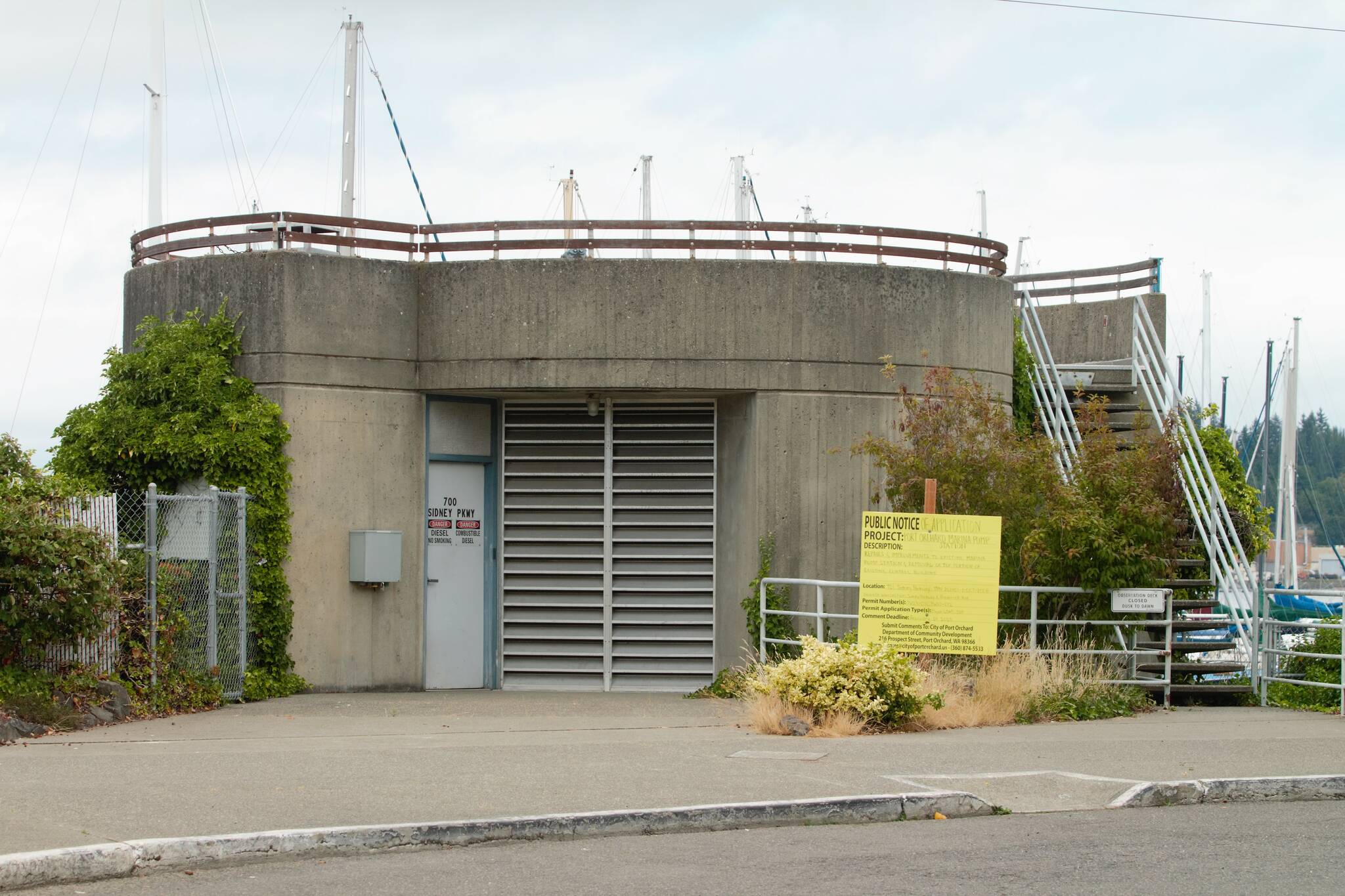 Elisha Meyer/Kitsap News Group
Port Orchard’s Marina Pump Station