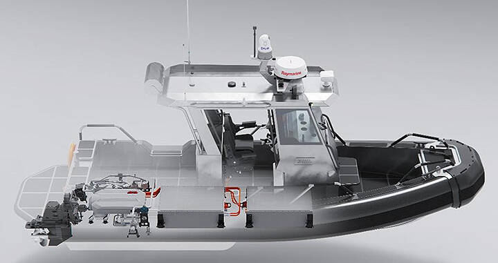 SAFE Boats courtesy image
An example of what the new 223e would look like.