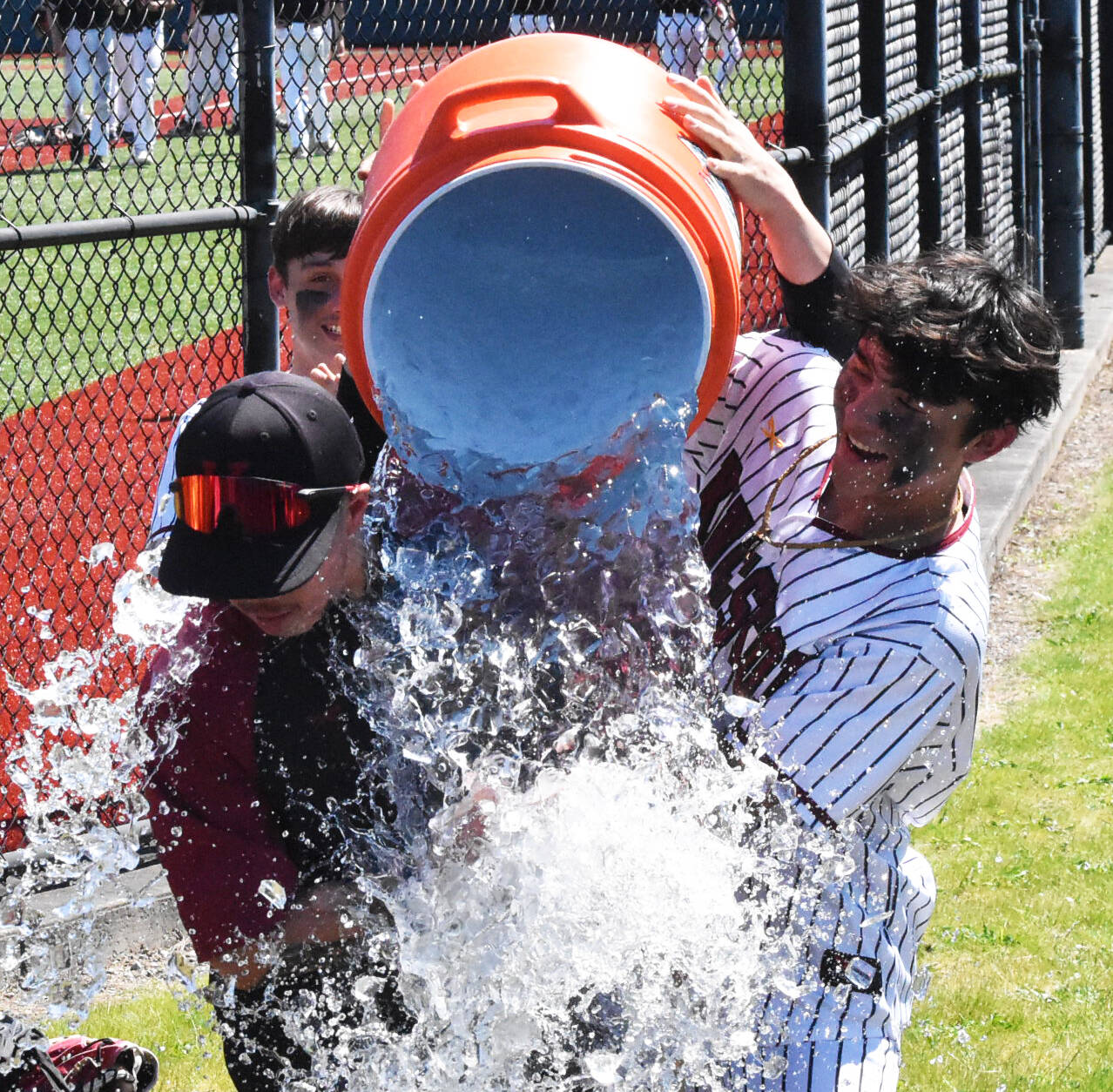 Nicholas Zeller-Singh/Kitsap News Group
Kingston celebrates its first state berth in 12 years.