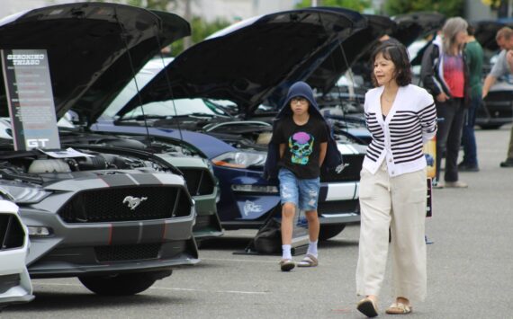 Elisha Meyer/Kitsap News Group photos
Rows and rows of Mustangs filed into Port Orchard for the annual Mustangs on the Waterfront show.