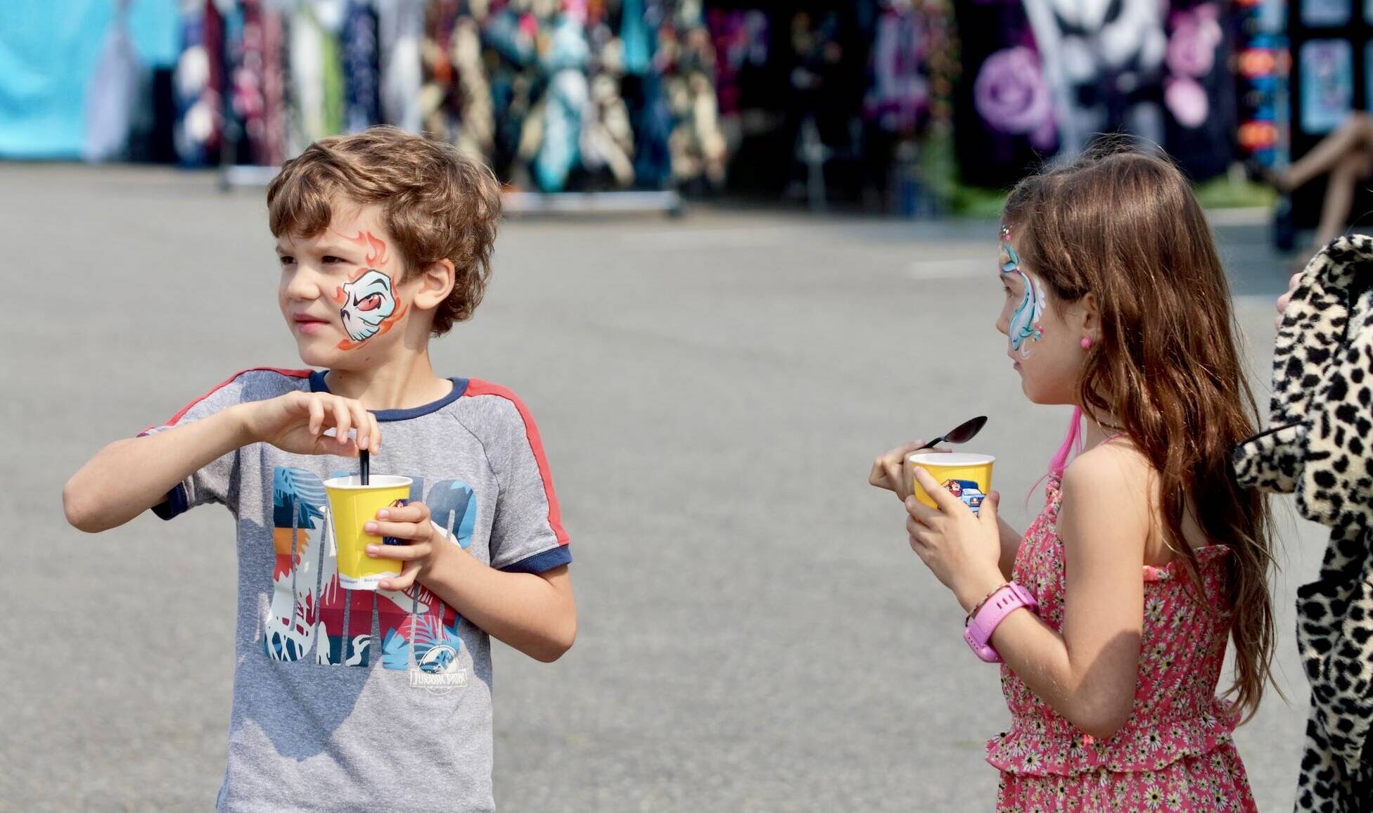 File photo
Two kids enjoy a tasty treat on a warm August day at the 2023 Kitsap Fair and Stampede.