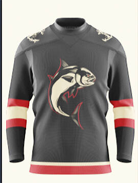 Sockeyes courtesy photo
A jersey of the new Bremerton Sockeyes hockey team.