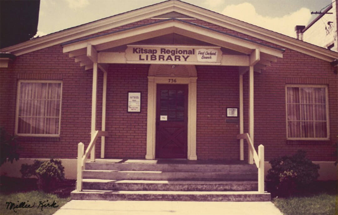 PO library courtesy photo
The front of the Port Orchard library when it was on Prospect Street from 1975-1984.