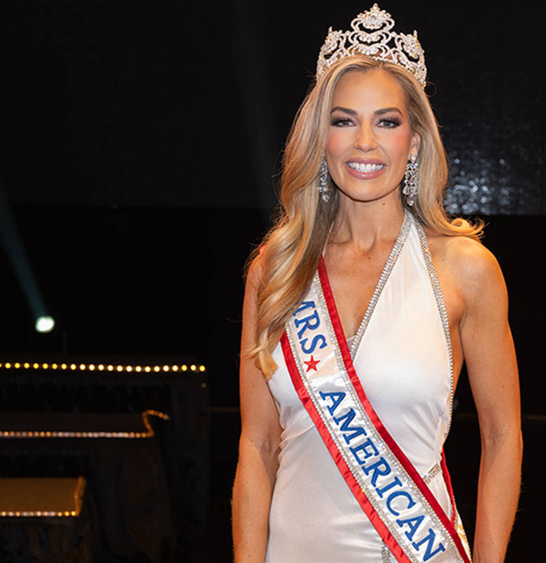 Mrs. America Inc. courtesy photo
Heidi Stephens, who grew up in Poulsbo and now lives on Bainbridge Island, was recently crowned Mrs. American.