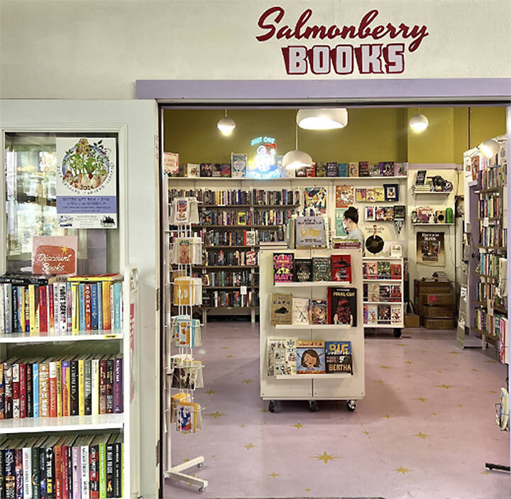 Britney Fletcher-West/Kitsap News Group
Salmonberry Books is surviving despite closures of nearby businesses.