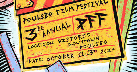 Emma Hill courtesy illustration
The poster for the 2024 Poulsbo Film Festival.