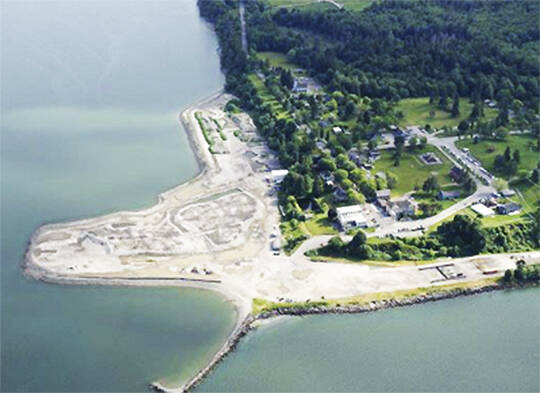 DOE courtesy photo
Aerial photo of Port Gamble.