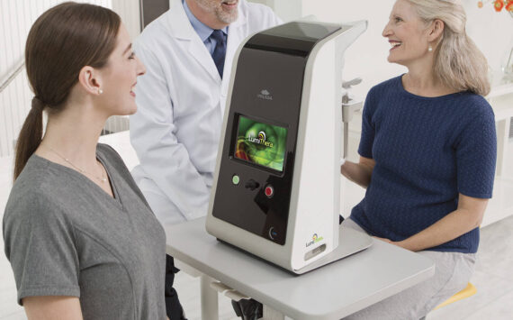 Lumithera courtesy photo
The Valeda Light Delivery System provides non-invasive treatment to fix eye issues.